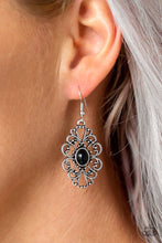 Load image into Gallery viewer, Over the Pop Black Earrings