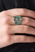 Load image into Gallery viewer, Dress it Up Green Ring