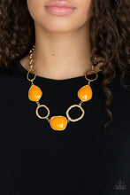 Load image into Gallery viewer, Haute Heirloom Orange Necklace