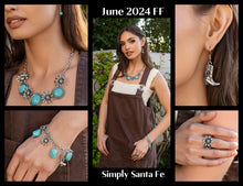 Load image into Gallery viewer, Simply Santa Fe Cowboy Casanova Blue Fashion Fix June 2024