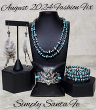 Load image into Gallery viewer, Simply Santa Fe Daring Desert Blue Fashion Fix August 2024