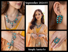 Load image into Gallery viewer, Simply Santa Fe Wild West Whimsy Blue Fashion Fix September 2024