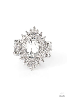 Five Star Stunner White Ring