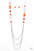 Load image into Gallery viewer, Jewel Jackpot Orange Necklace