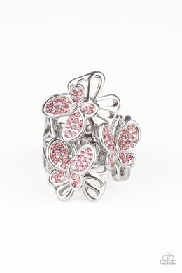 Flighty Flutter Pink Ring
