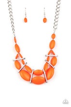 Load image into Gallery viewer, Law of the Jungle Orange Necklace