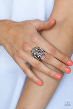 Load image into Gallery viewer, Flirtatiously Flowering Pink Ring