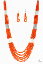 Load image into Gallery viewer, Let it BEAD Orange Necklace