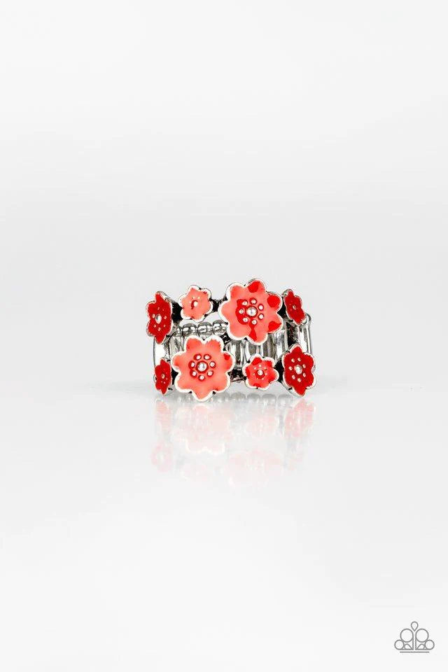 Floral Crowns Red Ring