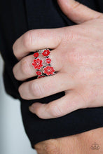Load image into Gallery viewer, Floral Crowns Red Ring