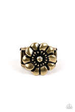 Load image into Gallery viewer, Floral Farmstead Brass Ring