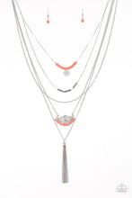 Load image into Gallery viewer, Malibu Mixer Orange Necklace