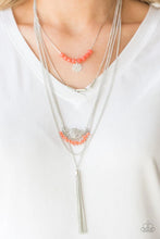 Load image into Gallery viewer, Malibu Mixer Orange Necklace
