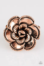 Load image into Gallery viewer, Flowerbed and Breakfast Copper Ring