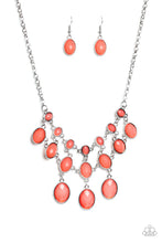 Load image into Gallery viewer, Mermaid Marmalade Orange Necklace