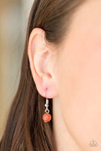 Load image into Gallery viewer, Modern Majesty Orange Necklace