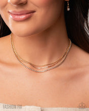 Load image into Gallery viewer, Matching Moment Gold Necklace