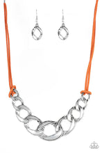 Load image into Gallery viewer, Naturally Nautical Orange Necklace
