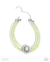 Load image into Gallery viewer, Opulent Observation Green Choker