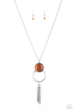 Load image into Gallery viewer, Nice To GLOW You Orange Necklace