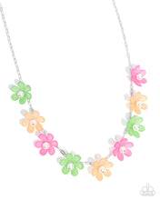 Load image into Gallery viewer, Floral Revival Orange Necklace