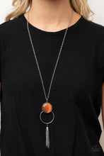 Load image into Gallery viewer, Nice To GLOW You Orange Necklace