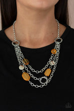 Load image into Gallery viewer, Oceanside Spa Orange Necklace