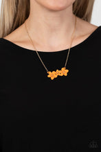 Load image into Gallery viewer, Petunia Picnic Orange Necklace