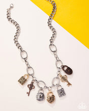 Load image into Gallery viewer, Padlock Pairing Multi Necklace