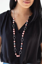 Load image into Gallery viewer, Prized Pearls Orange Necklace
