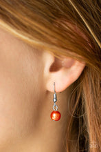 Load image into Gallery viewer, Put on Your Party Dress Orange Necklace