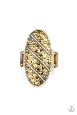 Galactic Glitz Brass Ring