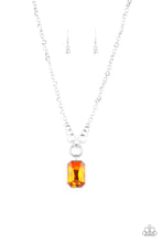 Load image into Gallery viewer, Queen Bling Orange Necklace