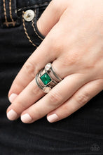 Load image into Gallery viewer, Galactic Governess Green Ring