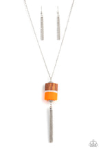 Load image into Gallery viewer, Reel it in Orange Necklace