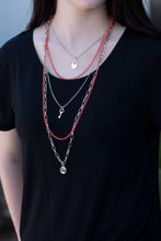 Load image into Gallery viewer, Right on Key Orange Necklace