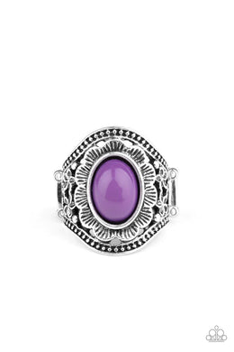 Garden Tranquility Purple Ring