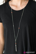 Load image into Gallery viewer, Roam On Orange Necklace