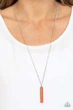 Load image into Gallery viewer, Rural Regeneration Orange Necklace