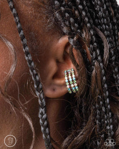 Iridescent Influence Multi Cuff Earrings