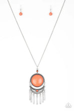 Load image into Gallery viewer, Rural Rustler Orange Necklace