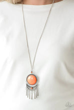 Load image into Gallery viewer, Rural Rustler Orange Necklace