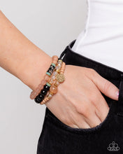 Load image into Gallery viewer, Sunset Sass Black Bracelet