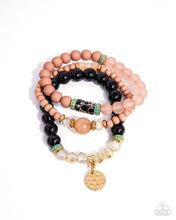 Load image into Gallery viewer, Sunset Sass Black Bracelet