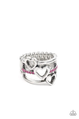 Give Me Amor Pink Ring