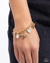 Load image into Gallery viewer, Cheerleading Camp Gold Bracelet