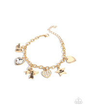 Load image into Gallery viewer, Cheerleading Camp Gold Bracelet