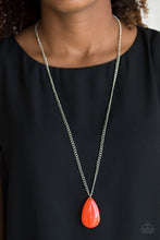 Load image into Gallery viewer, So Pop-YOU-lar Orange Necklace
