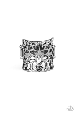 Guru Garden Black Ring