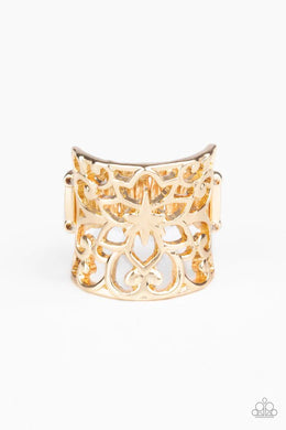 Guru Garden Gold Ring